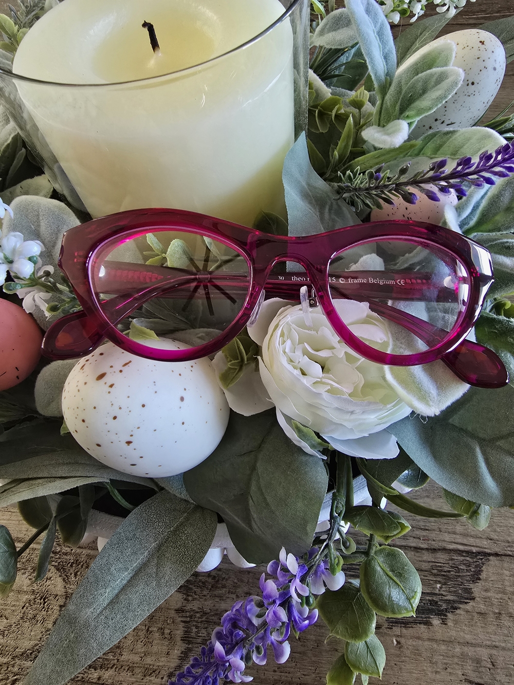 Hot Pink Cat-Eye Sunglasses